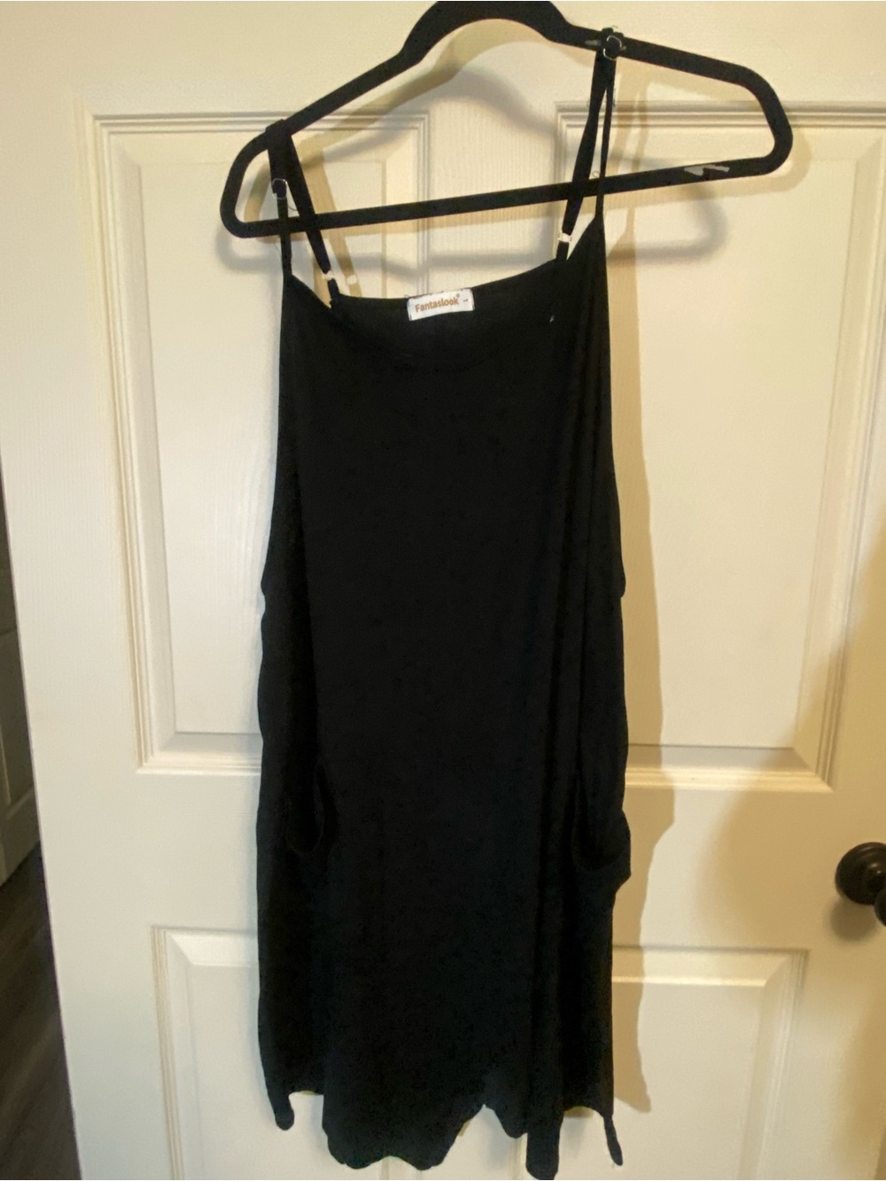 Black Spaghetti Strap Dress